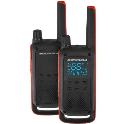MOTOROLA TLKR-T82 SİYAH PMR EL TELSİZİ 2Lİ PAKET (10 KM) resmi