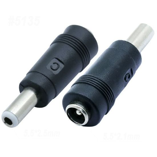 DC 2.1 MM DİŞİ/2.5 MM ERKEK ÇEVİRİCİ ADAPTÖR JACK FİŞ resmi