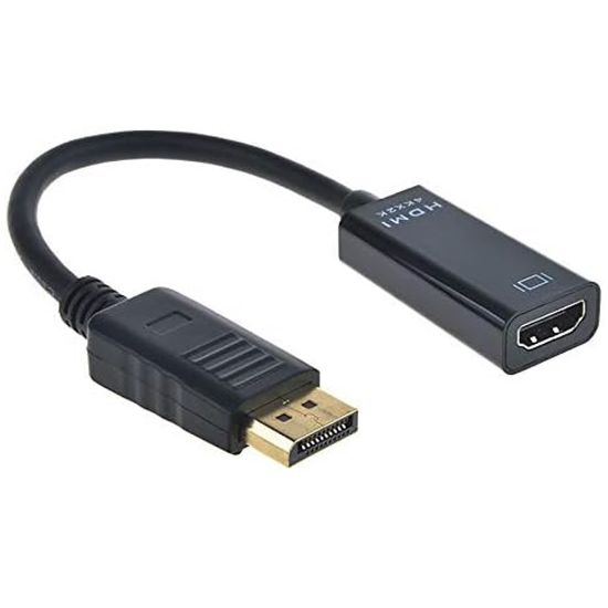 POWERMASTER PM-14030 DISPLAY PORT ERKEK TO HDMI DİŞİ 4K*2K ÇEVİRİCİ resmi