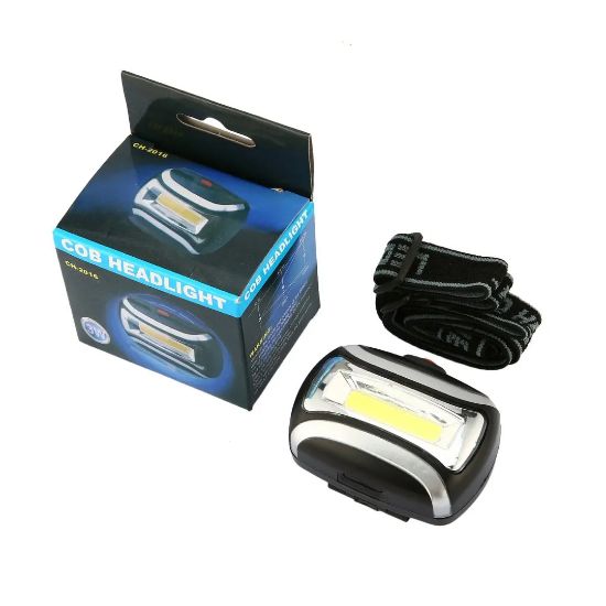 POWERMASTER PM-1849 COB LED PİLLİ KAFA FENERİ resmi