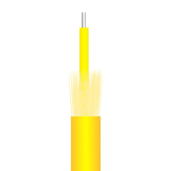FİBER KABLO SARI 1 HAT LSZH 1000 MT RULO (ONE LINE FIBER) resmi