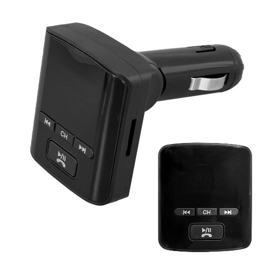 HELLO HL-19683 BT-FM MODULATÖR ÇİFT USB/SD/MP3 12-24 VOLT HAFIZASIZ BLUETOOTH FM TRANSMITTER resmi