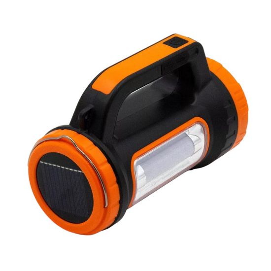 POWERMASTER MH-818A ÇOK FONKSİYONLU ŞARJLI IŞILDAK EL FENERİ 3W+15W resmi