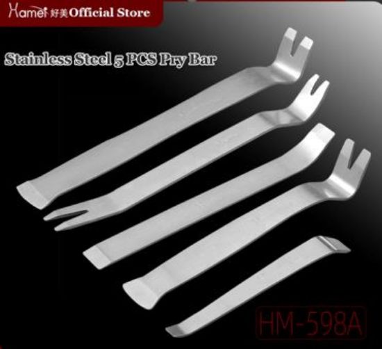 CARSTAR HM-598A ARAÇ İÇİ ÇELİK SES SİSTEMİ SÖKME - LASTİK SÖKME -  KAPI DÜZELTME ÇIKARMA SETİ resmi