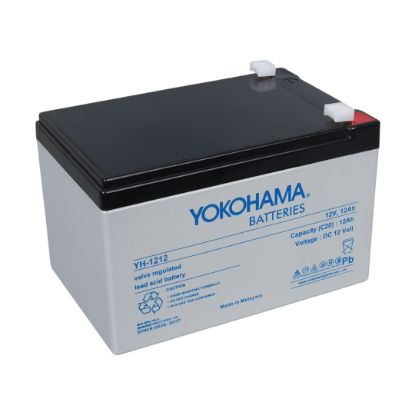 YOKOHAMA YH-1212 12 VOLT - 12 AMPER KURU AKÜ (151 X 98 X 95 MM) resmi