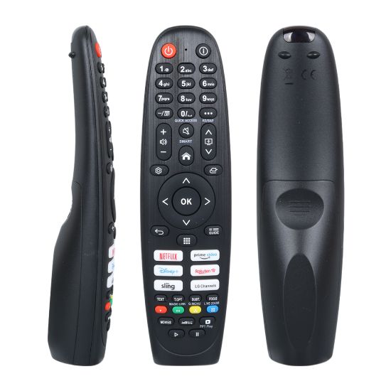 HUAYU KL RM-L1888 LG NETFLIX-PRIME VIDEO-RAKUTEN TV-DISNEY+ TUŞLU UNIVERSAL LCD LED TV KUMANDA resmi