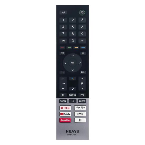 HUAYU KL RM-L1893 TOSHIBA UNIVERSAL SES KOMUTSUZ LCD LED TV KUMANDA resmi