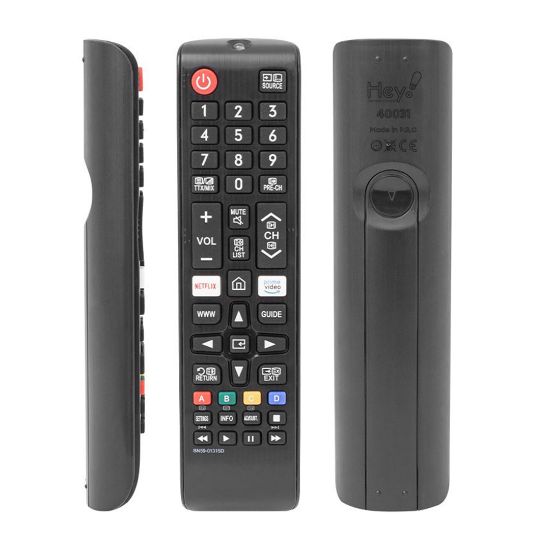HEY KL SAMSUNG NETFLIX-PRIME VIDEO TUŞLU LCD LED TV KUMANDA (40031=19844) resmi