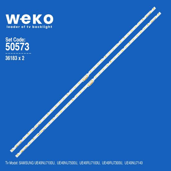 WKSET-5573 36183X2 AOT_49_NU7300_NU7100 2ADET LED BAR (38LED) resmi