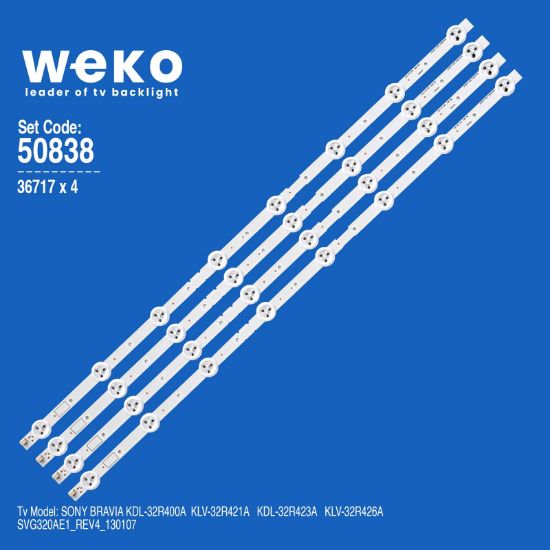 WKSET-5838 36717X4 SVG320AE1_REV4_130107 4 ADET LED BAR resmi
