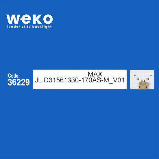 WKSET-6257 36229X2 JL.D31561330-170AS-M_V01 2 ADET LED BAR (3V6LED56,8CM) resmi