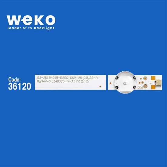 WKSET-6440 36120X2 GJ-2K18-315-D206-CSP-V5 2 ADET LED BAR resmi