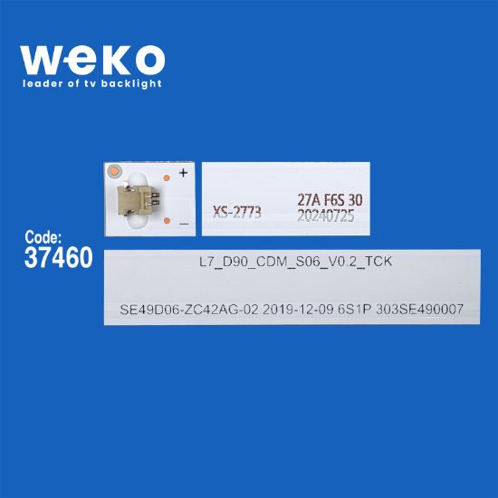 WKSET-6796 37460X7 SE49D06-ZC42AG-02 6S1P 303SE490007  7 ADET LED BAR resmi
