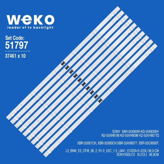 WKSET-6797 37461X10 L3_BNN_E5_CFM_S6_2_R1.0_U5C_1.0  10 ADET LED BAR resmi
