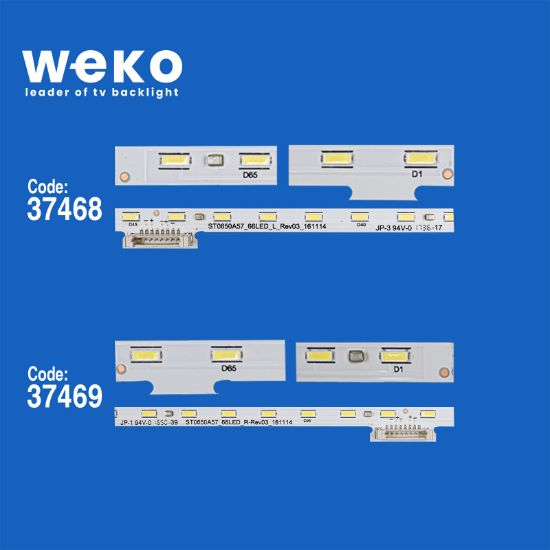 WKSET-6804 37468X1 37469X1 STO650A57_66LED_L/R_REV03 2 ADET LED BAR (66LED) resmi