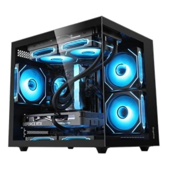 SEGOTEP Brave W1 Siyah 750W 80+ Bronze PCIE 5.0 Midi Tower Kasa resmi