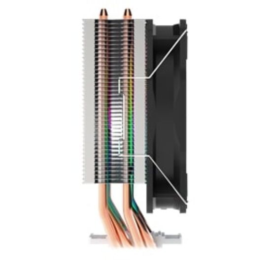 SEGOTEP Frozen Tower T4 120mm Beyaz Hava Soğutucu resmi