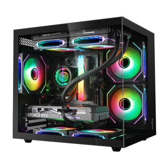 SEGOTEP Brave W1 Siyah 750W 80+ Bronze PCIE 5.0 Midi Tower Kasa resmi