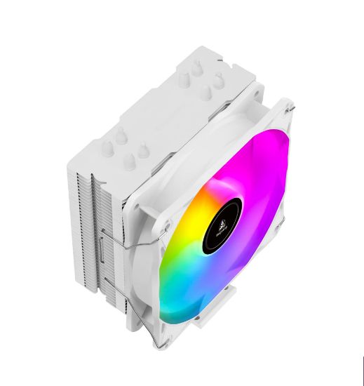 SEGOTEP Frozen Tower T4 120mm Beyaz Hava Soğutucu resmi