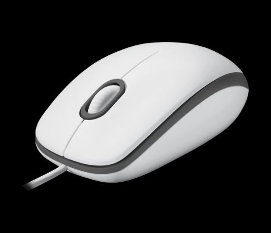 LOGITECH M100 KABLOLU BEYAZ MOUSE - 910-006764 resmi