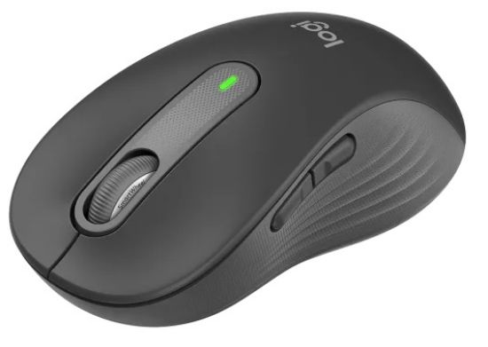 LOGİTECH M650 L SİGNATURE KABLOSUZ TAM BOYUTLU MOUSE SİYAH 910-006236 resmi