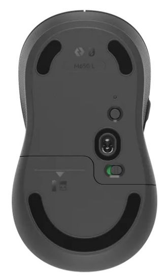 LOGİTECH M650 L SİGNATURE KABLOSUZ TAM BOYUTLU MOUSE SİYAH 910-006236 resmi