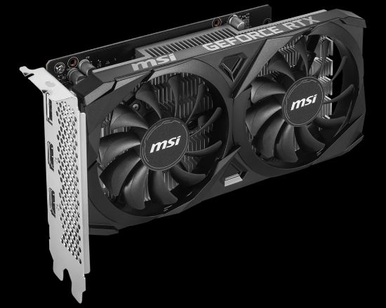 MSI GEFORCE RTX 3050 VENTUS 2X E 6G OC 6GB GD6 96B resmi