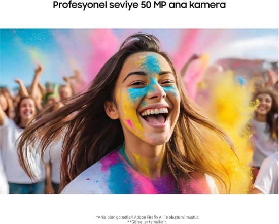 SAMSUNG GALAXY A06 128GB 4GB RAM MAVI CEP TELEFONU resmi