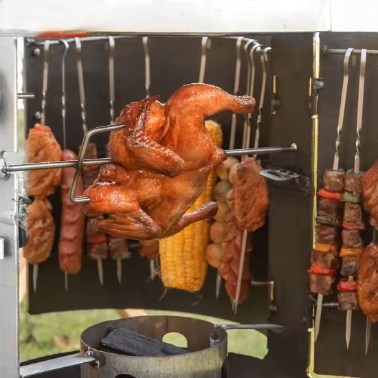 SUNUP SN-26266 GÜMÜŞ BARBEKÜ MANGAL IZGARASI resmi