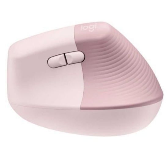 LOGİTECH LİFT SESSİZ KABLOSUZ ERGONOMİK DİKEY MOUSE ROSE 910-006478 resmi