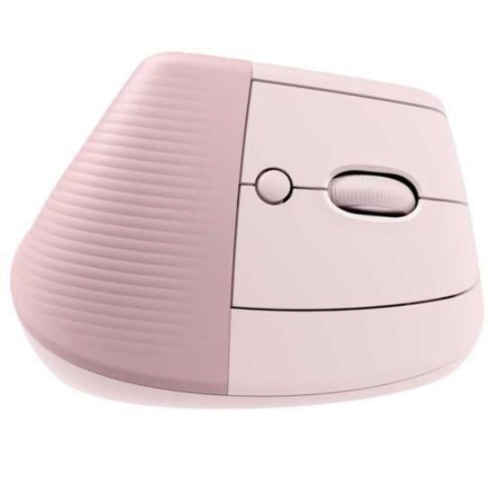 LOGİTECH LİFT SESSİZ KABLOSUZ ERGONOMİK DİKEY MOUSE ROSE 910-006478 resmi