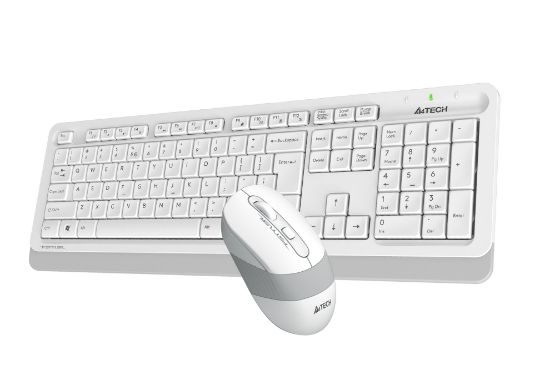 A4 TECH FG1010 Q 2.4 GHZ USB BEYAZ KLAVYE+MOUSE KABLOSUZ SET resmi