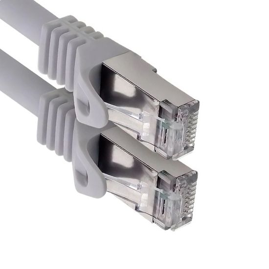 POWERMASTER PMCAT71 1 METRE GRİ CAT7 KABLO resmi