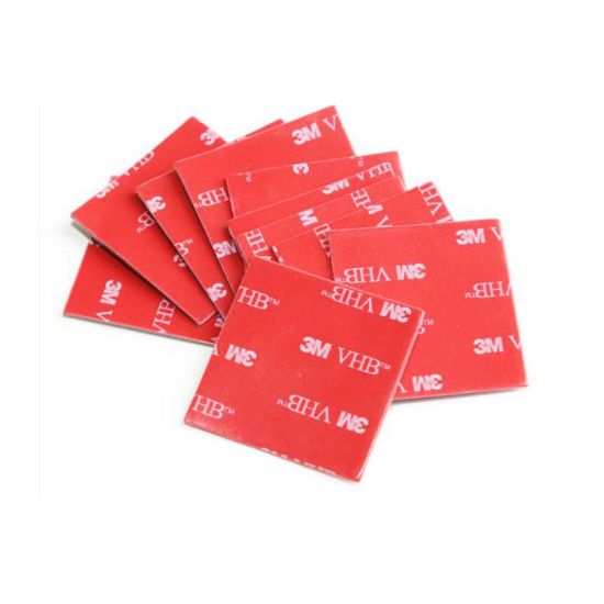 POWERMASTER PM-25701 25X25MM KARE 3M ÇİFT TARAFLI BANT (10LU PAKET) resmi