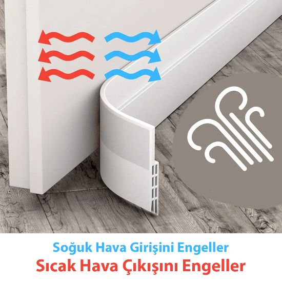 SUNUP SN-26027 KENDİNDEN YAPIŞKANLI SIZDIRMAZ KAPI CONTASI resmi