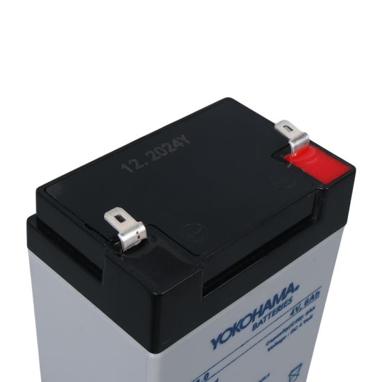 YOKOHAMA YH-46.0 4 VOLT - 6 AMPER KURU AKÜ (68 X 45 X 95 MM) resmi