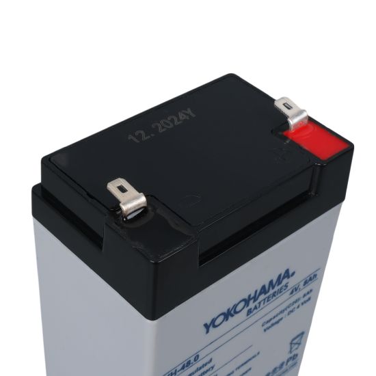 YOKOHAMA YH-48.0 4 VOLT - 8 AMPER KURU AKÜ (68 X 45 X 95 MM) resmi