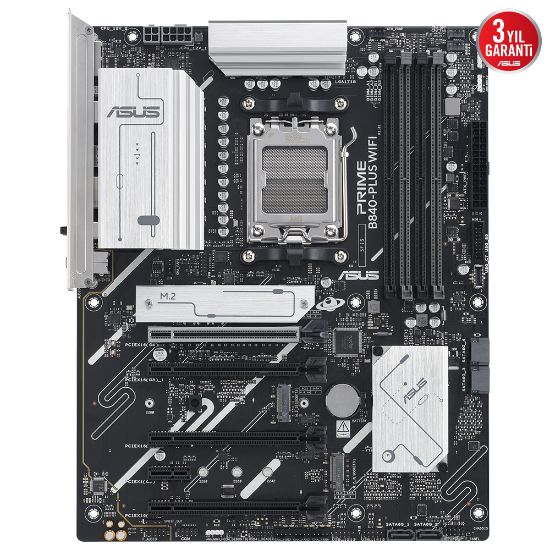 ASUS PRIME B840-PLUS WIFI AMD  DDR5 mATX ANAKART resmi