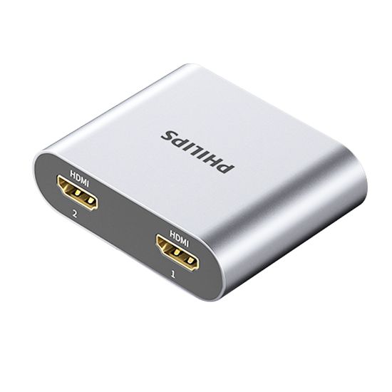 PHILIPS SWR9101A/93 4K HDMI BI-DIRECTION SWITCHER 2 IN 1OUT resmi