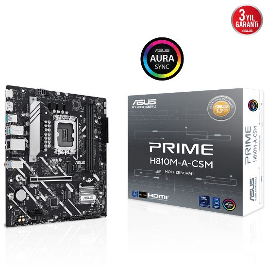 ASUS PRIME H810M-A-CSM SOKET 1851 ANAKART resmi