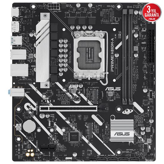ASUS PRIME H810M-A-CSM SOKET 1851 ANAKART resmi