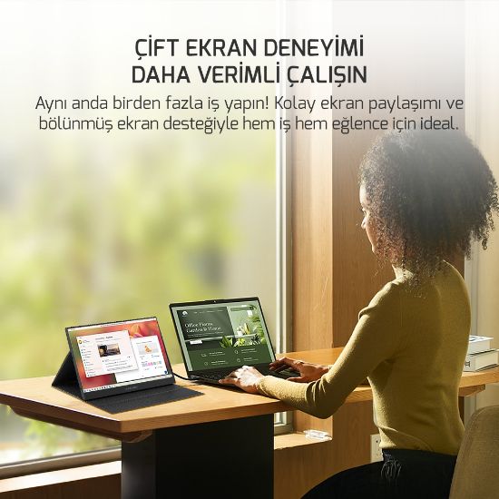 EZCOOL LITE E15 15,6’’ 60HZ FHD PORTABLE TAŞINABİLİR MONİTÖR (SIFIR ÖLÜ PİKSEL GARANTİLİ) resmi