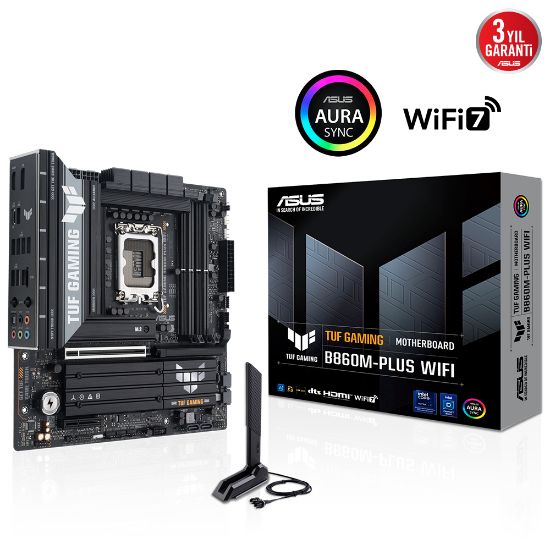 ASUS TUF GAMING B860M-PLUS WIFI LGA1851 ANAKART resmi