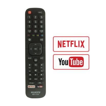 WEKO KL HISENSE RM-L1335 PLUS NETFLIX-YOUTUBE TUŞLU LCD LED TV KUMANDA resmi