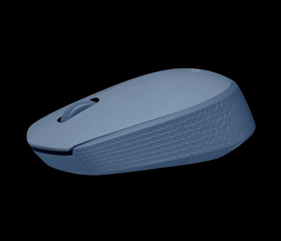 LOGITECH M171 KABLOSUZ MOUSE GRI MAVI 910-006866 resmi