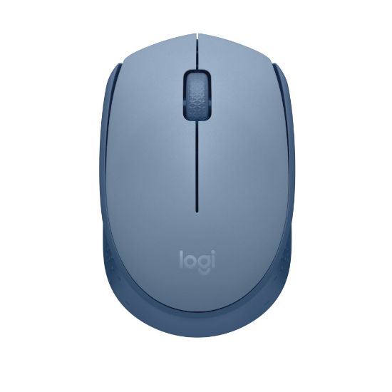 LOGITECH M171 KABLOSUZ MOUSE GRI MAVI 910-006866 resmi