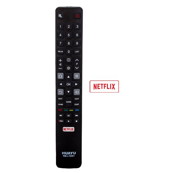 HUAYU KL RM-L1508+ TCL NETFLIX TUŞLU LCD LED TV KUMANDA resmi