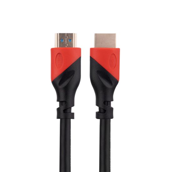 HYTECH HY-HDM10 HDMI TO HDMI 10M ALTIN UÇLU 24K 1.4 VER. 3D KABLOSU resmi
