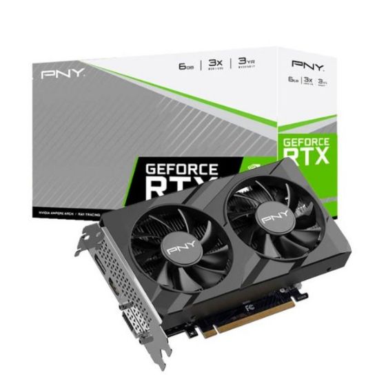 PNY RTX 3050 VERTO 6GB 96BIT VCG30506DFXPB1 resmi