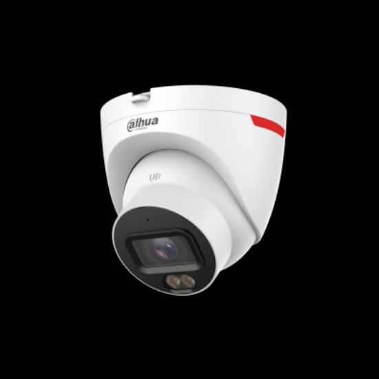 DAHUA IPC-HDW2449T-S-LED-0280B-PRO 4MP 2.8MM SESLİ FULL COLOR IP DOME KAMERA resmi